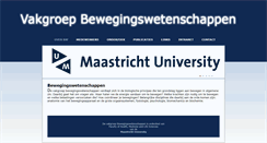 Desktop Screenshot of bw.unimaas.nl